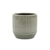 Ceramic 17 Ounce Striped Round Distressed Pot Planter - 880016630510
