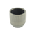 Ceramic 17 Ounce Striped Round Distressed Pot Planter - 880016630510