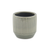Ceramic 17 Ounce Striped Round Distressed Pot Planter - 880016630510