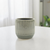 Ceramic 17 Ounce Striped Round Distressed Pot Planter - 880016630510