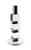 7" Silver Clear And Black Block And Cylinder Crystal Tabletop Taper Candlestick - 880016426106