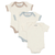 Short Sleeve Modal Onesie, Girls (3-Pack) - 738019469579