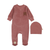 V-Neck Emblem Footie & Hat Set - 735525898053