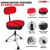 Drum Throne Padded Guitar Stool Backrest Drummer Seat for Adults & Kids - 810144134215