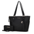 Gloria Vegan Leather Womens Tote Bag with wallet - 726667390024