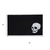24" X 36" Black And White Coir Skull Outdoor Halloween Door Mat - 880016661514