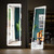 64" Clear Lighted Freestanding and Wall Mount Frameless Full Length Mirror - 880016834895
