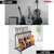 Guitar Rack 9 Slot Multi Guitars Stands Floor Safe Storage for Electric Acoustic Flying V Guitars - 810144133058