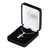 Necklace Ribbon Cross Silver-Plated  - 603799689854