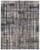 9' X 12' Gray Black And Ivory Abstract Distressed Area Rug - 880016849769
