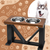 Farmhouse 2-Bowl Elevated Dog Feeder  - 850015489365