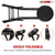 Guitar Stool w Comfortable Padded Seat Foot Rest Guitar Holder w 300 Lbs Capacity - 810099499711