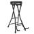 Guitar Stool w Comfortable Padded Seat Foot Rest Guitar Holder w 300 Lbs Capacity - 810099499711