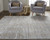 Homeroots Home Decor 10' x 13' Taupe Silver and Tan Abstract Power Loom Area Rug