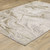 Homeroots Home Decor 6' X 9' Ivory Tan Beige Grey And Brown Abstract Power Loom Stain Resistant Area Rug