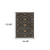 8' X 11' Blue Ivory And Red Oriental Area Rug With Fringe