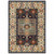 Homeroots Home Decor 7' x 10' Blue and Ivory Machine Woven Medallion Indoor Area Rug