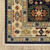 Homeroots Home Decor 7' x 10' Blue and Ivory Machine Woven Medallion Indoor Area Rug
