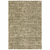 8' X 11' Beige Brown Tan And Blue Green Abstract Power Loom Stain Resistant Area Rug