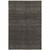 Homeroots Home Decor 6' X 9' Charcoal Grey And Brown Geometric Power Loom Stain Resistant Area Rug
