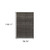 Homeroots Home Decor 6' X 9' Charcoal Grey And Brown Geometric Power Loom Stain Resistant Area Rug