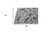 5' X 8' Blue Gray And Taupe Abstract Tufted Handmade Area Rug