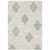 Homeroots Home Decor 6' x 9' Beige Grey and Gold Abstract Power Loom Stain Resistant Area Rug