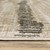 Homeroots Home Decor 8' x 11' Abstract Area Rug, Beige Ivory Charcoal Brown Tan and Grey, Power Loom Stain Resistant with Fringe