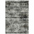 Homeroots Home Decor 8' x 11' Ivory Charcoal Grey Blue Rust and Brown Abstract Power Loom Stain Resistant Area Rug
