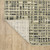 Homeroots Home Decor 10' x 13' Geometric Power Loom Stain Resistant Area Rug, Beige Grey Ivory and Sage Blue