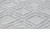 Homeroots Home Decor 8’ x 11’ Gray Diamond Lattice Modern Area Rug, Gray, 132 x 96 Inches