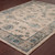 Homeroots Home Decor 10' x 13' Oriental Area Rug, Ivory Blue Gold Grey, Power Loom Stain Resistant