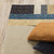 Homeroots Home Decor 9' x 12' Geometric Area Rug, Gold Blue Beige Purple Teal, Power Loom Stain Resistant