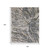 10' X 13' Gray Green And Ivory Abstract Area Rug