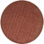 10' Orange and Red Round Wool Hand Woven Area Rug