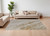 12' X 18' Ivory Brown and Gold Abstract Power Loom Area Rug