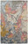 9' X 12' Blue Pink And Gray Wool Floral Tufted Handmade Area Rug