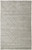 12' X 15' Ivory And Silver Striped Hand Woven Area Rug