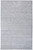 12' X 15' Gray And Silver Striped Hand Woven Area Rug