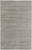 9' X 12' Gray And Silver Striped Hand Woven Area Rug