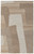 12' X 15' Brown Tan and Ivory Wool Abstract Hand Tufted Area Rug