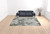Homeroots Home Decor 10' x 13' Ivory Grey Blue and Taupe Abstract Power Loom Stain Resistant Area Rug