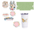 Sticker Watercolor Floral Collection