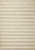 5'x7' White Ivory Hand Woven Knobby Cornish Stripe Indoor Area Rug