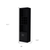 71" Black Wood Bar Cabinet With Two Doors