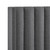 Gray Linen Upholstered King Bed Frame