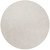 6' Ivory Round Indoor Shag Rug