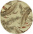 10' Ivory Hand Tufted Tropical Leaves Indoor Runner Rug