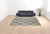 10' X 13' Grey And Ivory Geometric Shag Power Loom Stain Resistant Area Rug - 606114584506