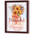 Framed WallArt Thankful Grateful Blessed